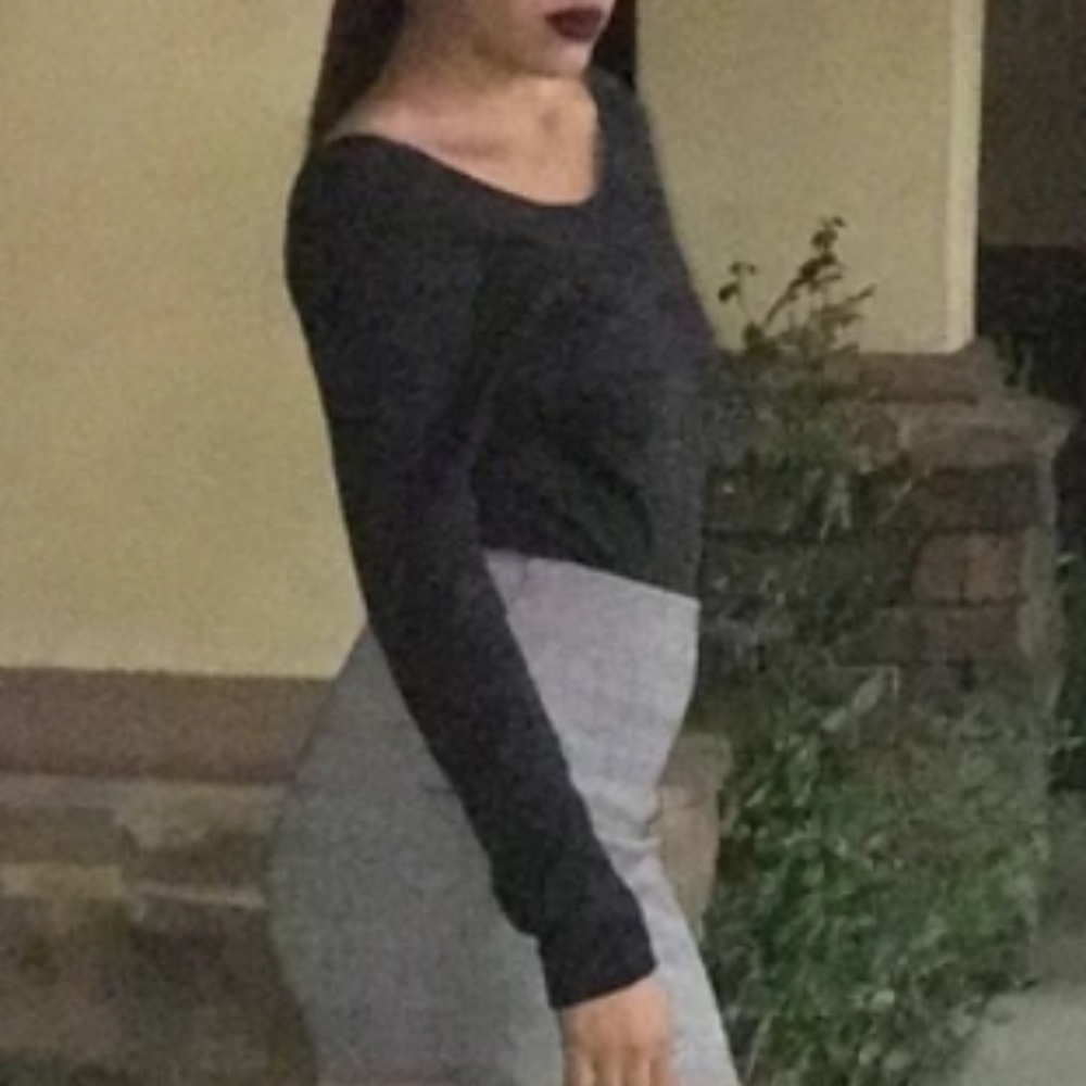 Soft Material Long Sleeve Round Neck